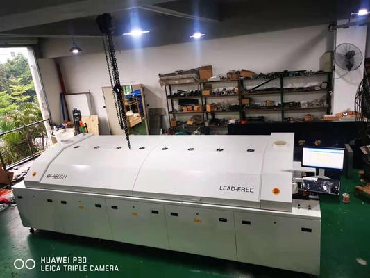 Lead Free SMT Reflow Oven Panasonic Conveyor SMT Production Line 6 Zones