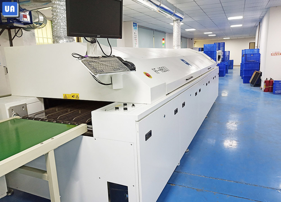 AC 380V 8 Zones SMT Reflow Oven Equipment Lead Free PLC PC Control